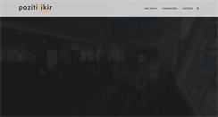 Desktop Screenshot of pozitifikir.com